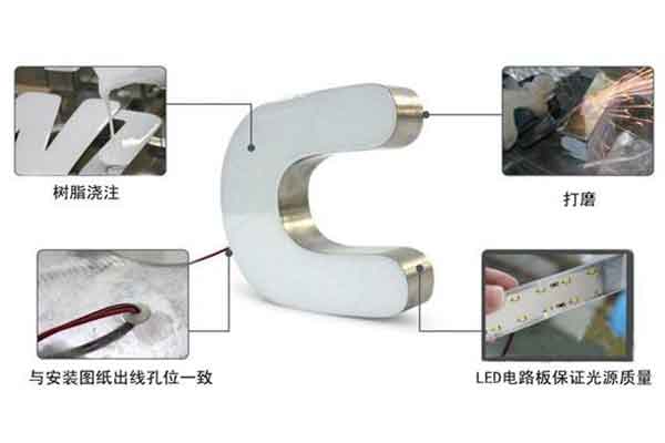 樹脂發光字 樹脂發光字